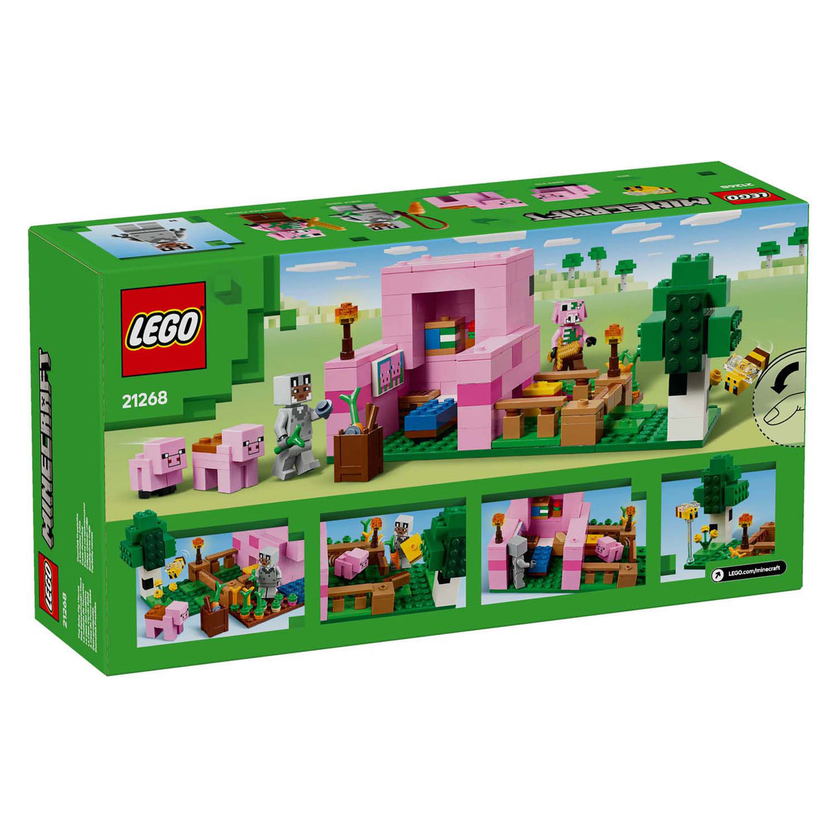 LEGO 21268 Minecraft Hiša pujsa