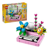 Lego creator 31169 pisalni stroj z rožicami