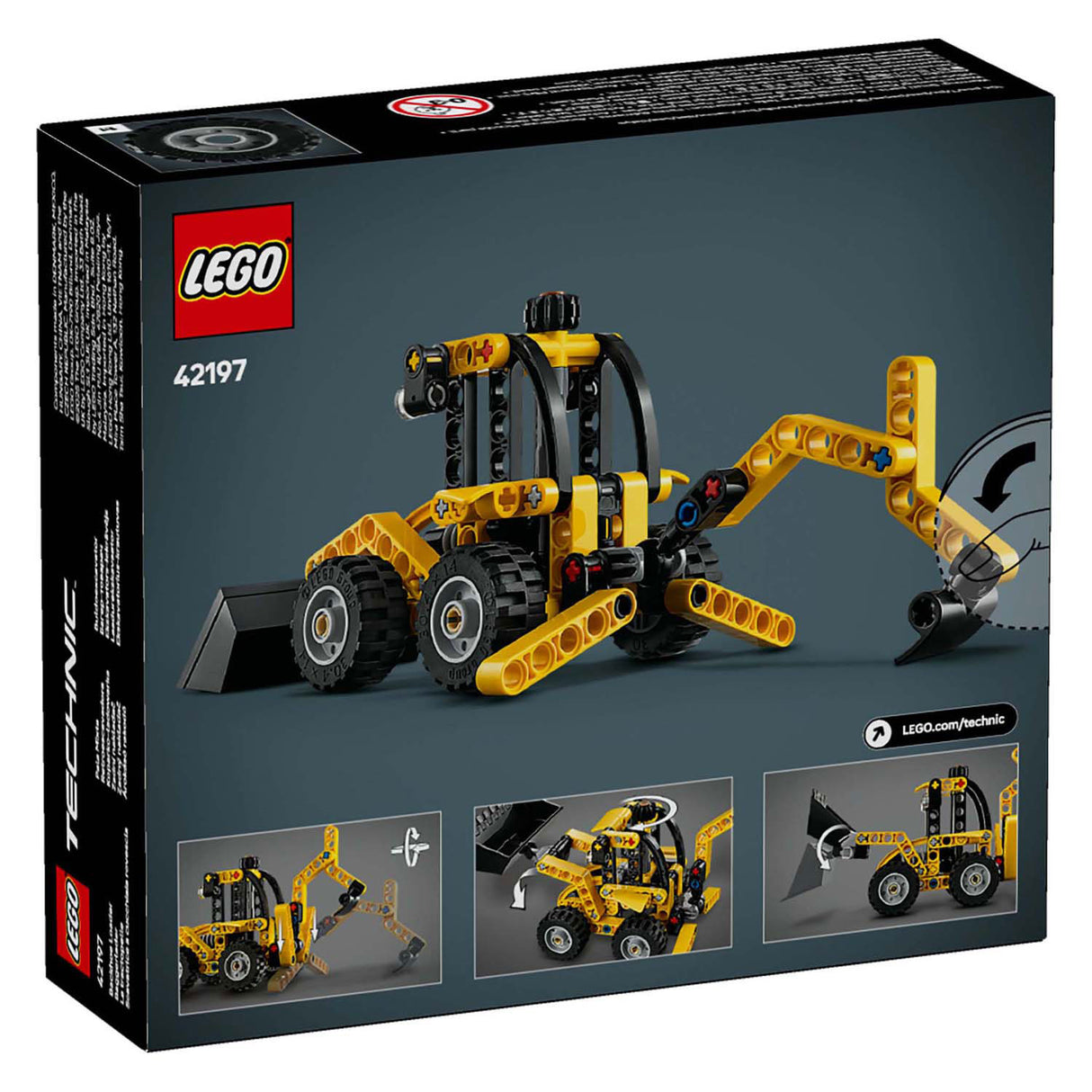 LEGO 42197 Technic Graaflaadwachine