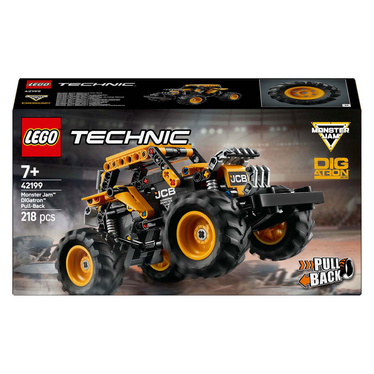 Lego technic 42199 monster jam digatron pull back
