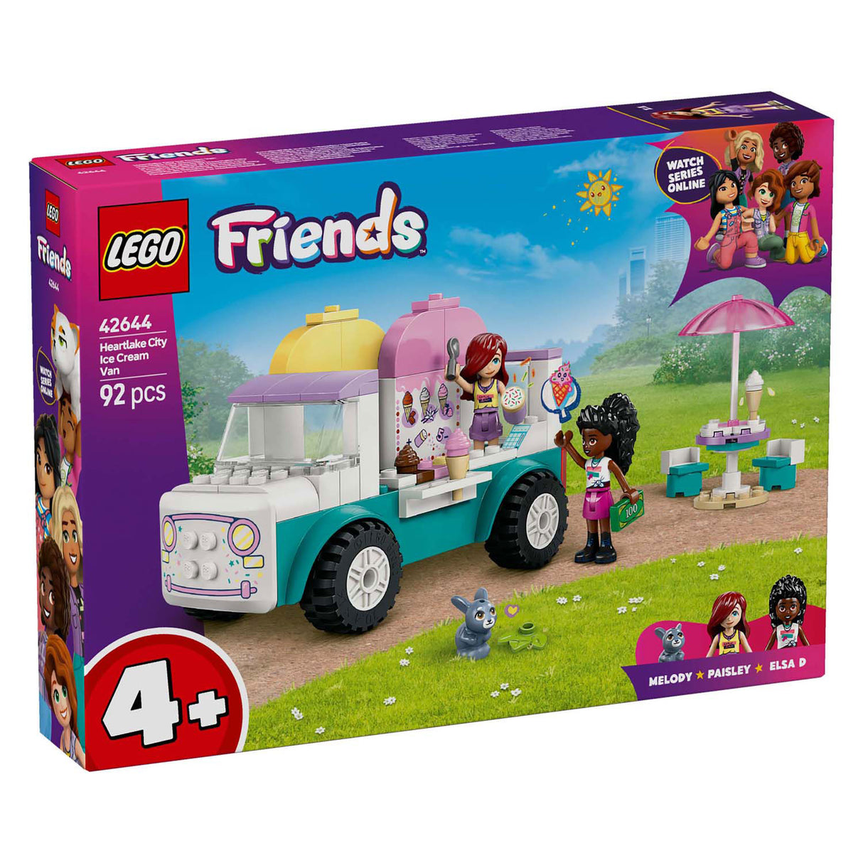 Lego friends 42644 heartlake city ice cream truck