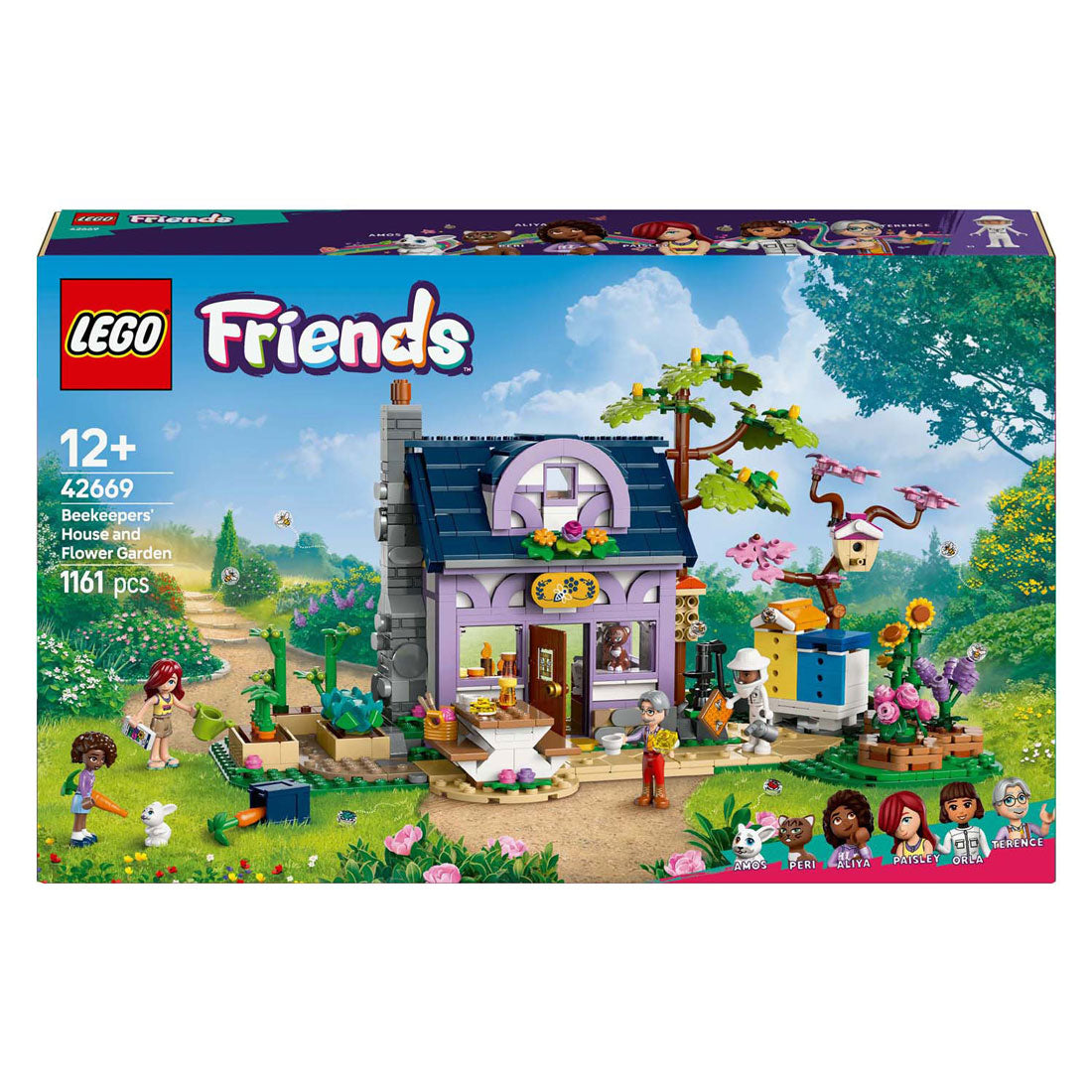 Lego friends 42669 beekeeper's house and flower garden