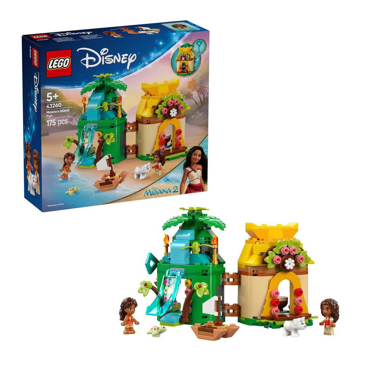 Lego disney prinsessan 43260 vaianas lekö
