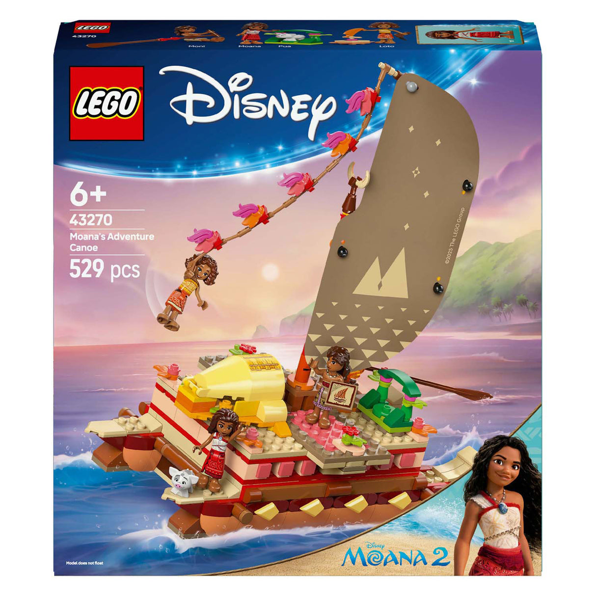 Lego disney prinsesse 43270 vaianas eventyr kano