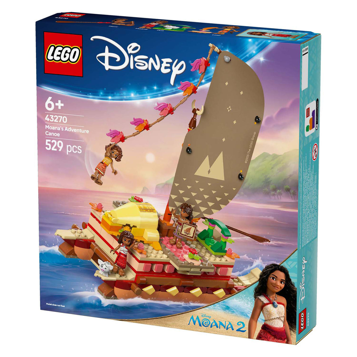 Lego Disney Princess 43270 Vaiana's Adventure Kano
