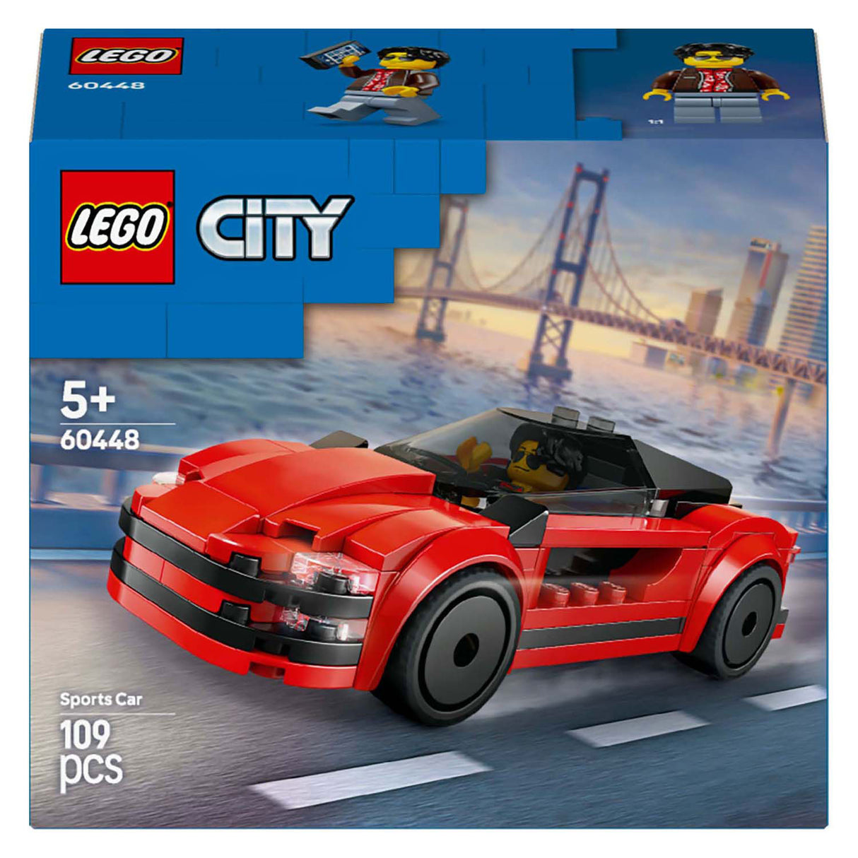 Lego City 60448 Roter Sportwagen