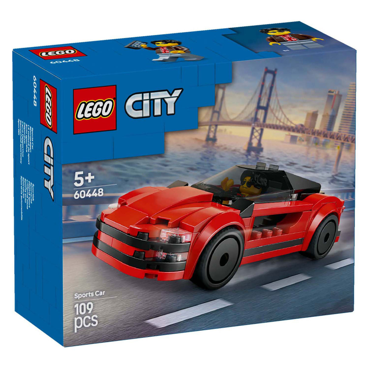 LEGO 60448 City Great Vehicles Red Sports car