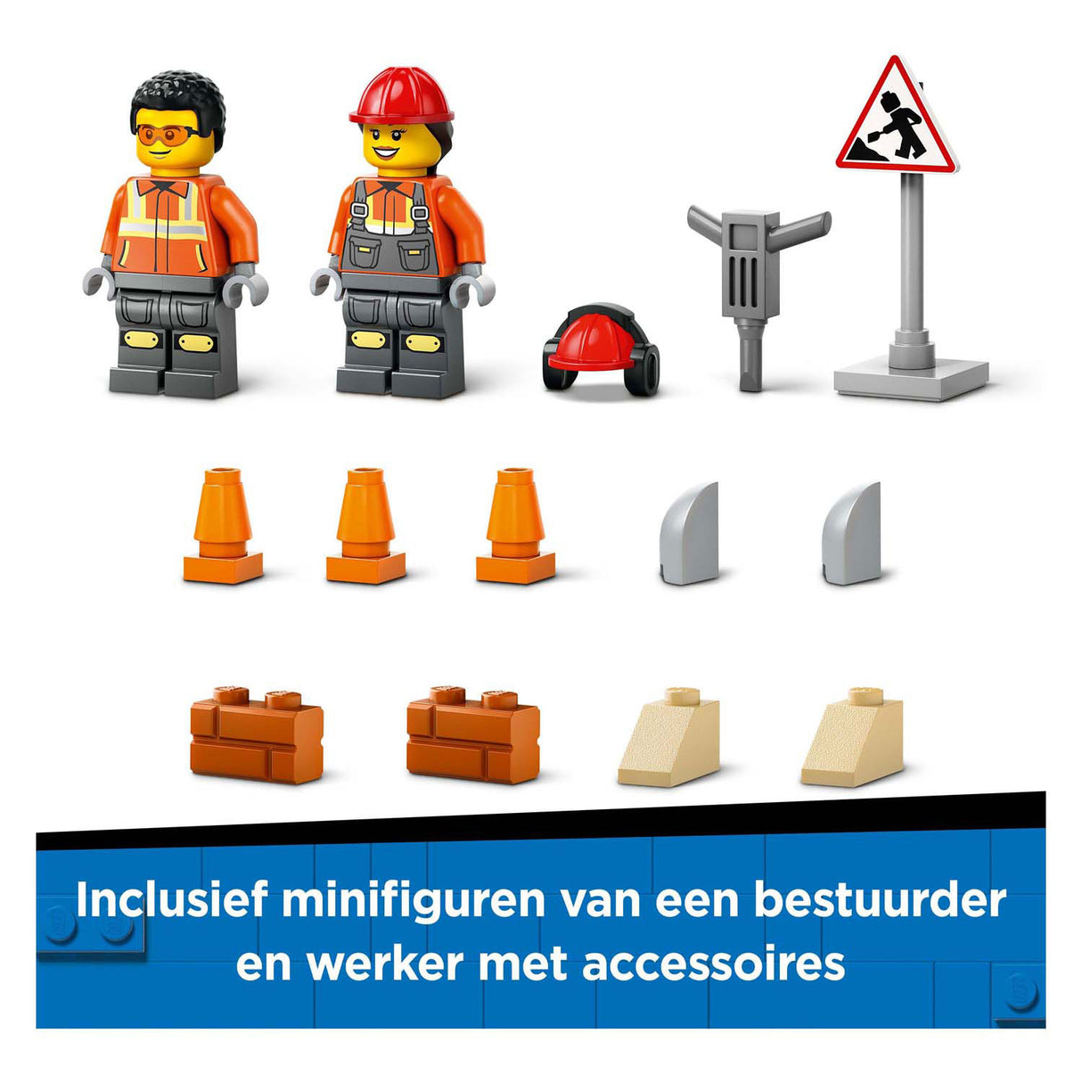 Lego 604450 Stad super Gefierer giel Radlaader