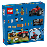 LEGO 60461 City Skvělá vozidla Red Tractor s přívěsem a ovcemi