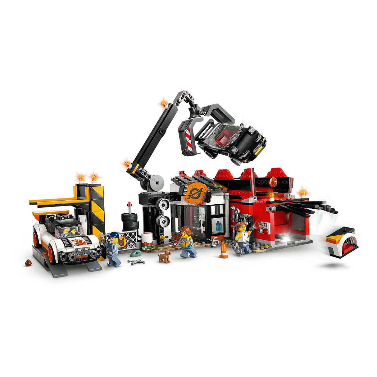 Lego City 60472 schrro heap con auto