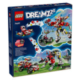 Lego dreamzzz 71497 coopers tiger mech og zero's hot rod-bil