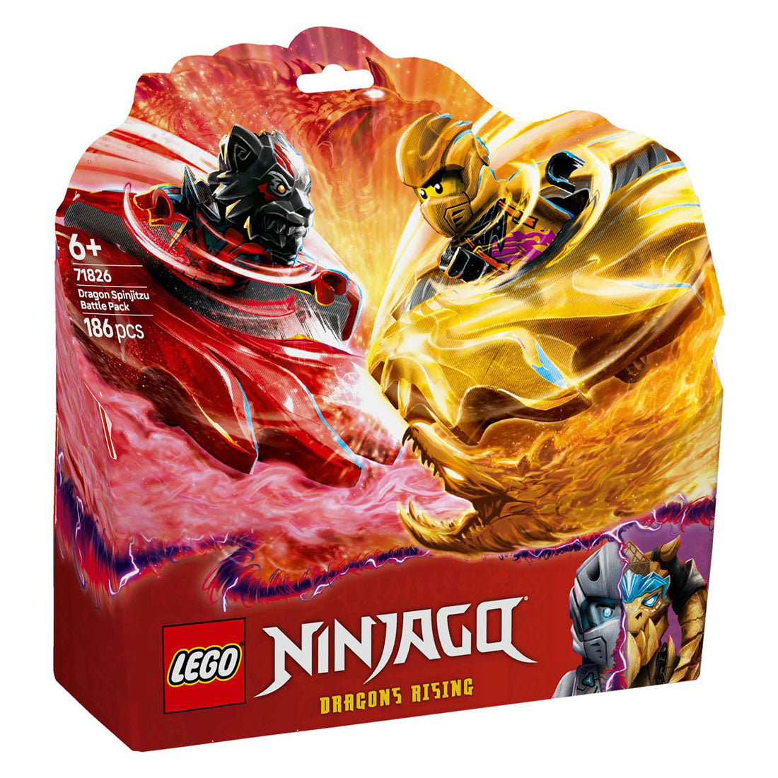 Lego ninjago 71826 spinjitzu dragon battle pack