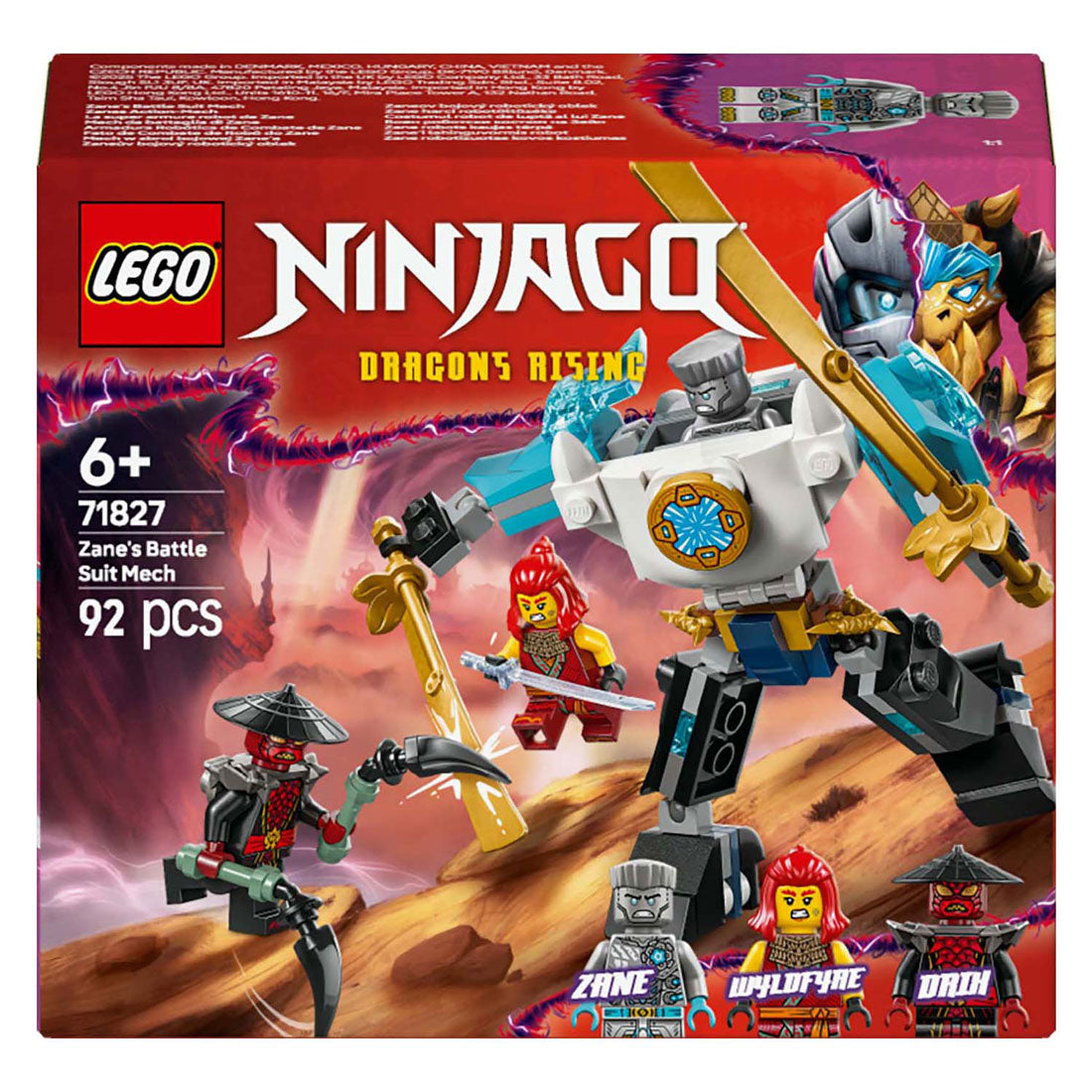 LEGO 71827 Ninjago Zane's Fight Mecha