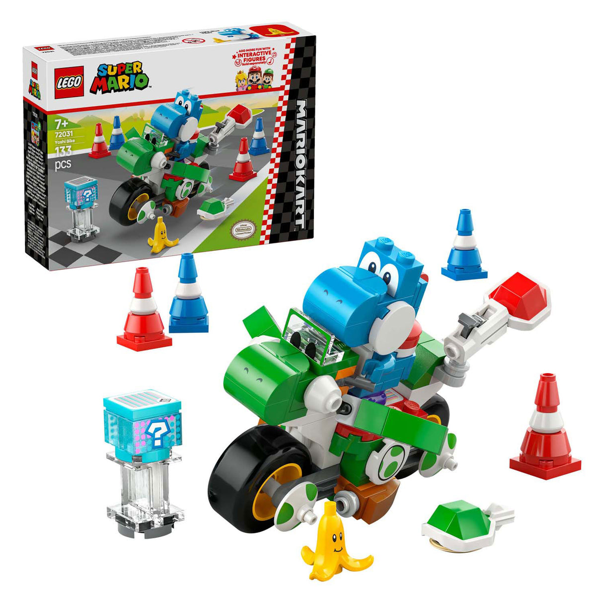 Lego super mario 72031 mario kart yoshi crosser
