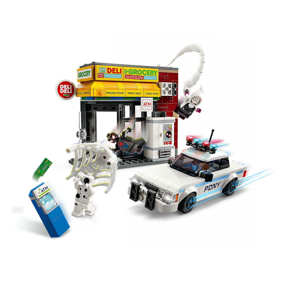 Lego Super Heroes 76311 Spider-Verset: Mile morales kontra kpina