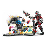 Lego super hrdinové 76314 akční scéna s kapitánem americké občanské války