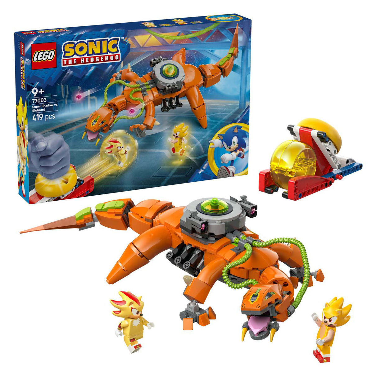 Lego Sonic the Hedgehog 77003 Super Shadow contre le biolézard
