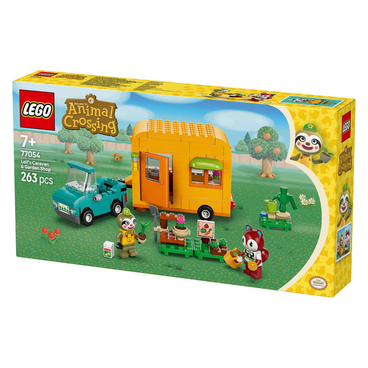 Lego dyrepassage 77054 leifs campingvogn og havebutik