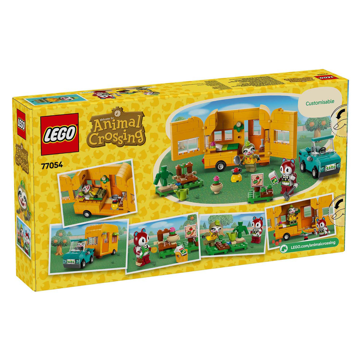 Lego Animal Crossing 77054 Leifs Caravan a Tuinwinkel