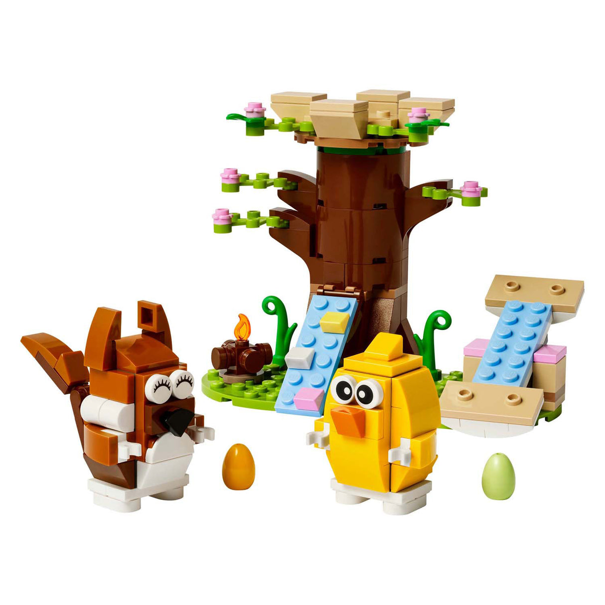 LEGO ICONIC 40709 Vrta za igranje živali spomladi