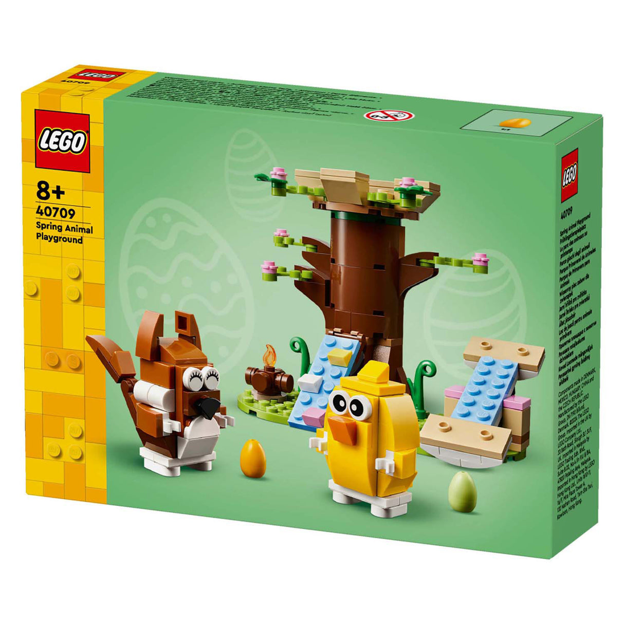 LEGO ICONIC 40709 Vrta za igranje živali spomladi