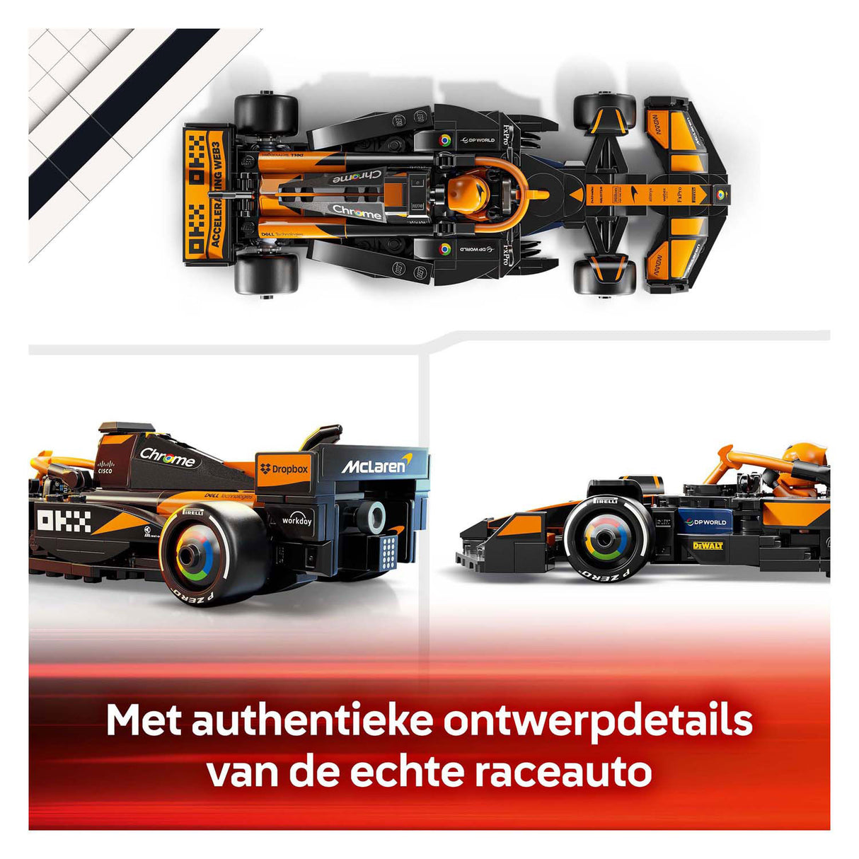 Lego Speed ​​Champions 77251 McLaren F1 Team McL38 Racing Car