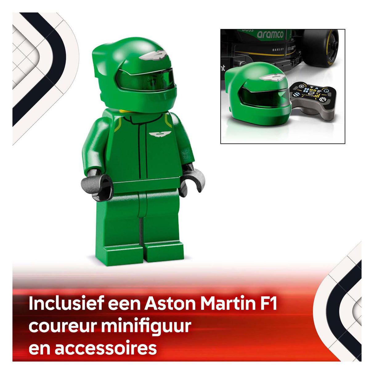 Lego Speed ​​Champions Austin Martin F1 Wagen - 77245