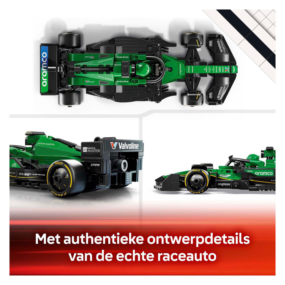 Lego Speed ​​Champions Austin Martin F1 Wagen - 77245
