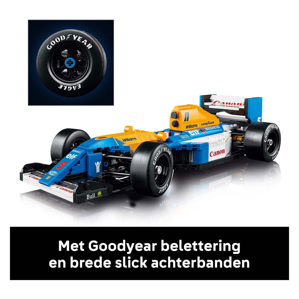 Lego Icons 10353 Williams Racing FW14B and Nigel Mansell