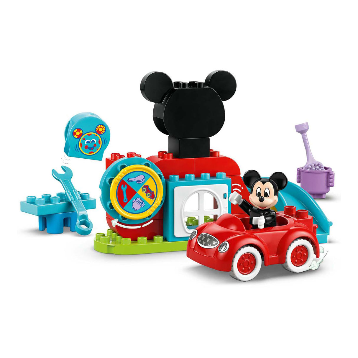 Lego Duplo Disney Mickey Mouse Car with clubhouse - 10454