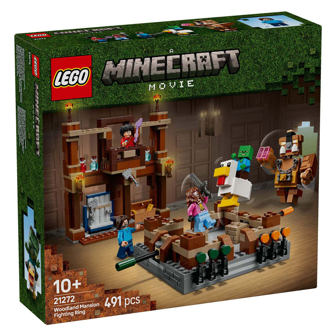 LEGO 21272 Minecraft de Arena v Boslandhuis