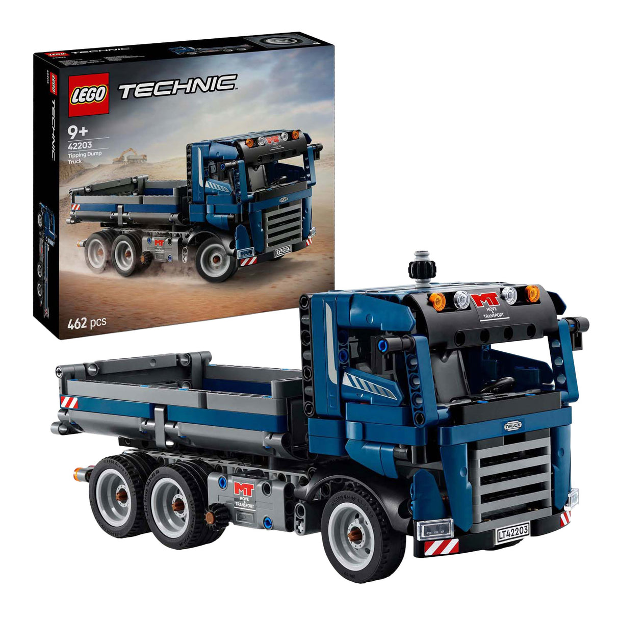 Lego technic 42203 vrachtwagen met kiepfunctie
