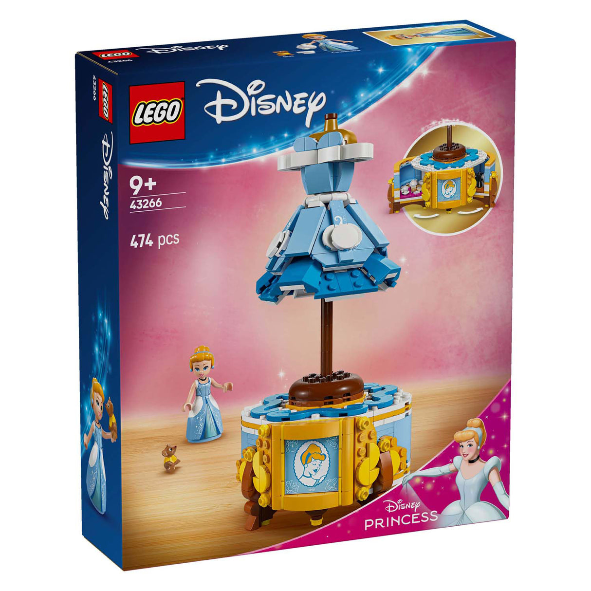 Lego Disney Princess 43266 Askepottens klänning