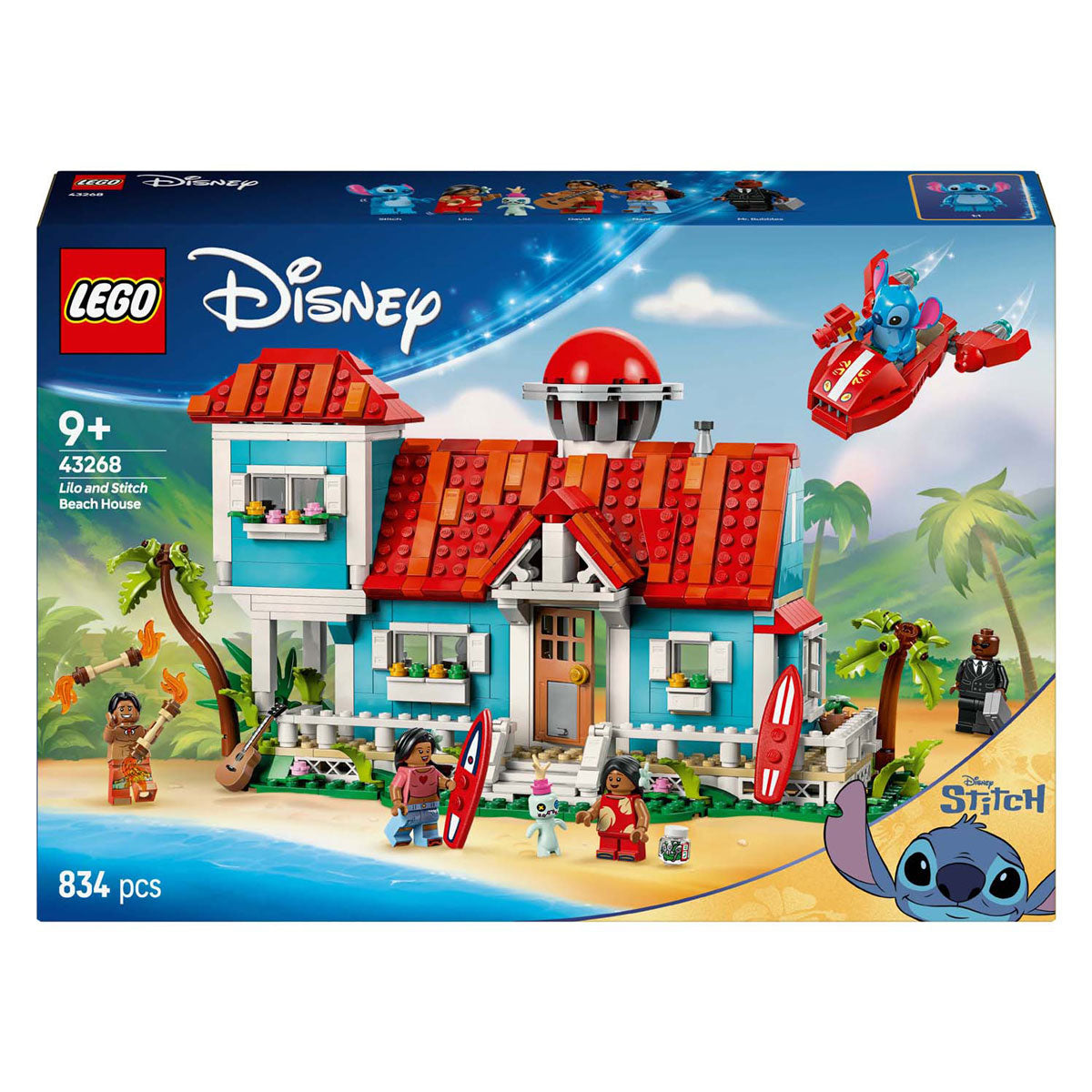 Lego disney 43268 lilo a stitch beach house
