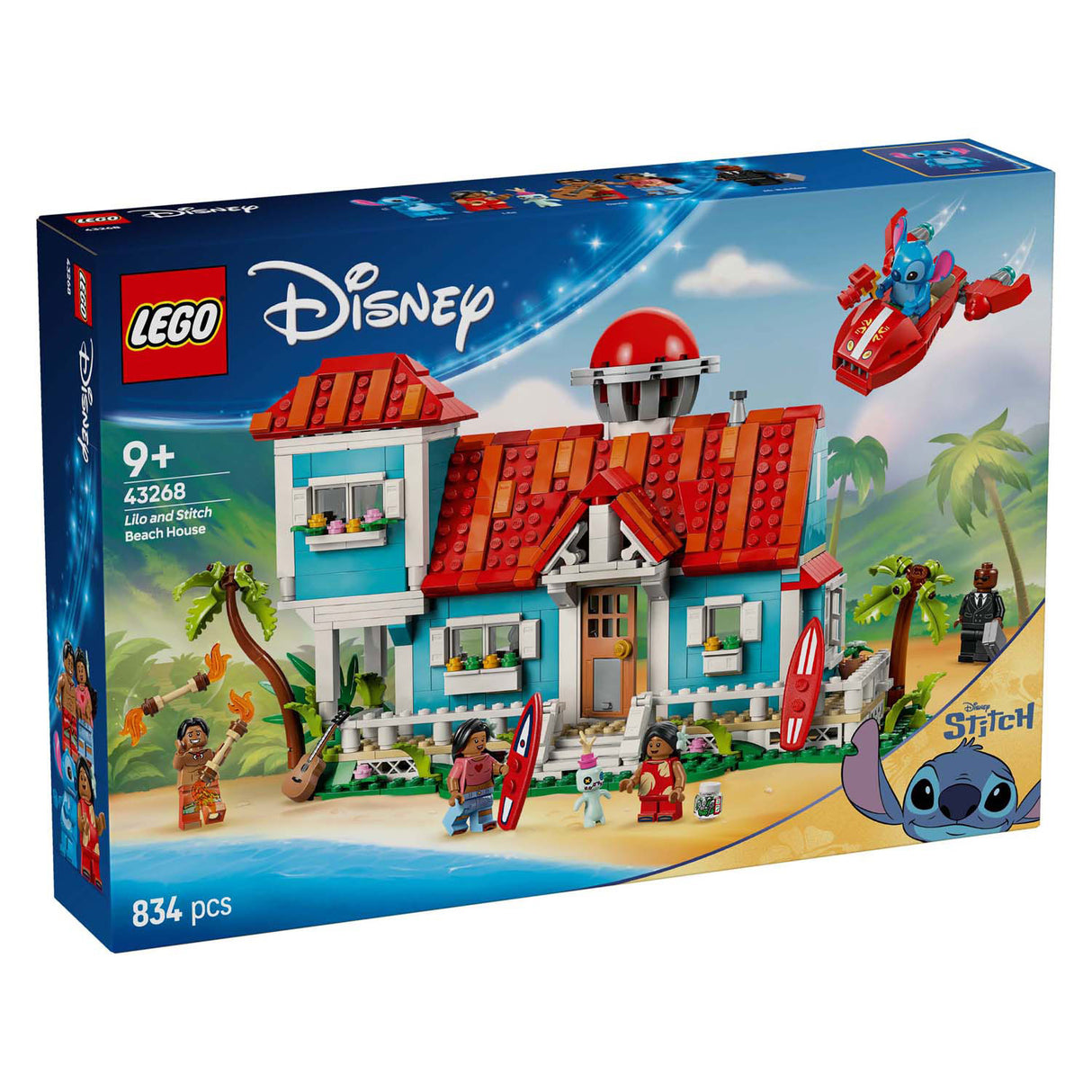 Lego disney 43268 lilo and stitch beach house