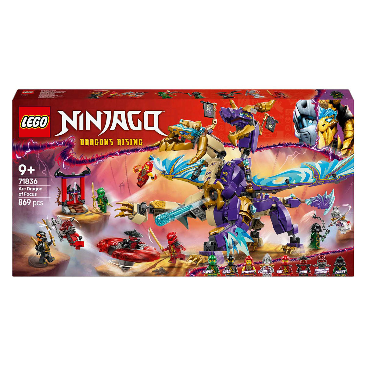 Lego ninjago 71836 bue drage af koncentration