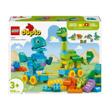 Lego Duplo 10451 3-an-1 Dinosaurier op Rieder