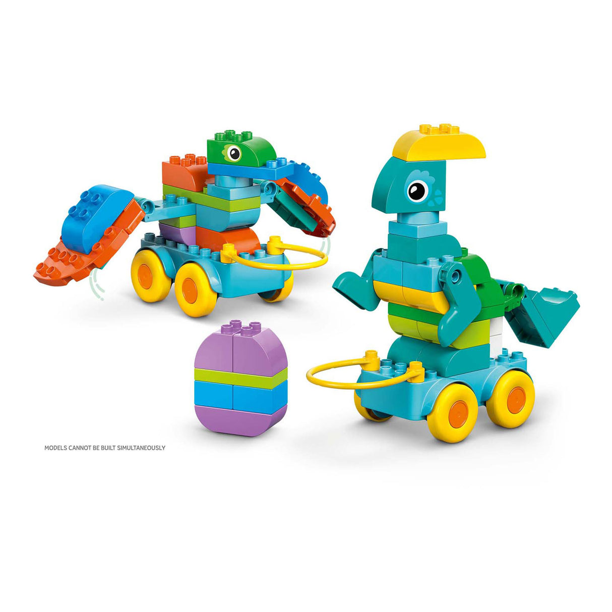Lego 10451 Duplo Town 3-i-1 dinosaurer på hjul