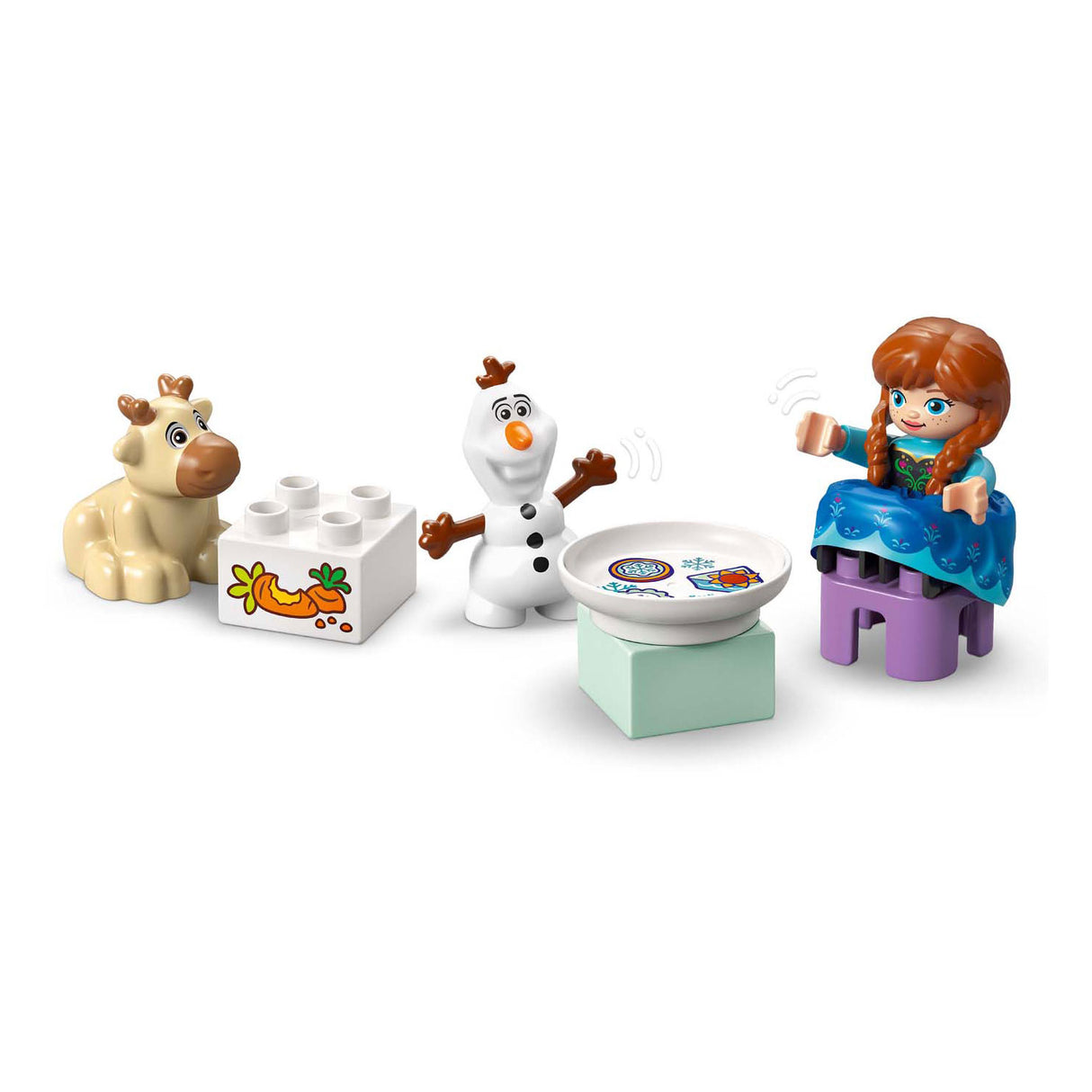 Disney LEGO 10455 Duplo Anna y Elsa's Frozen Castle Festival