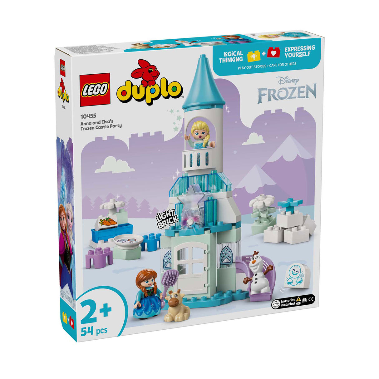 Disney LEGO 10455 Duplo Anna y Elsa's Frozen Castle Festival