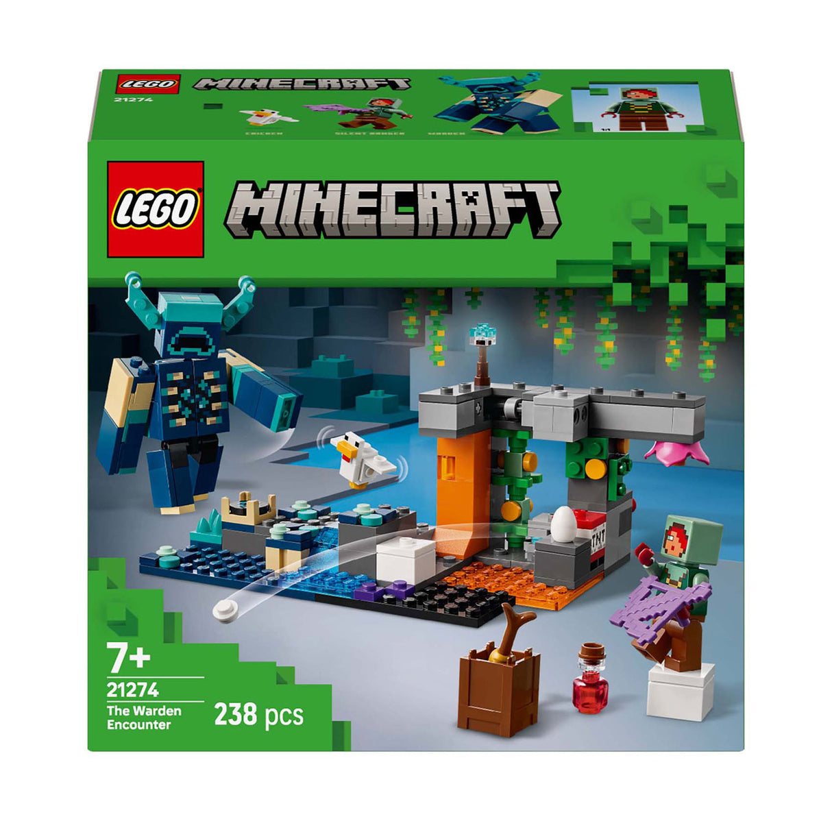 LEGO 21274 Minecraft meeting with the supervisor