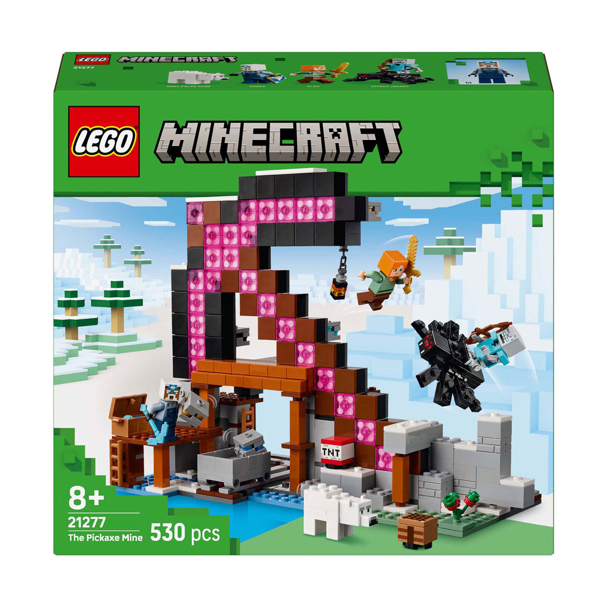 Lego minecraft 21277 hakkeminen