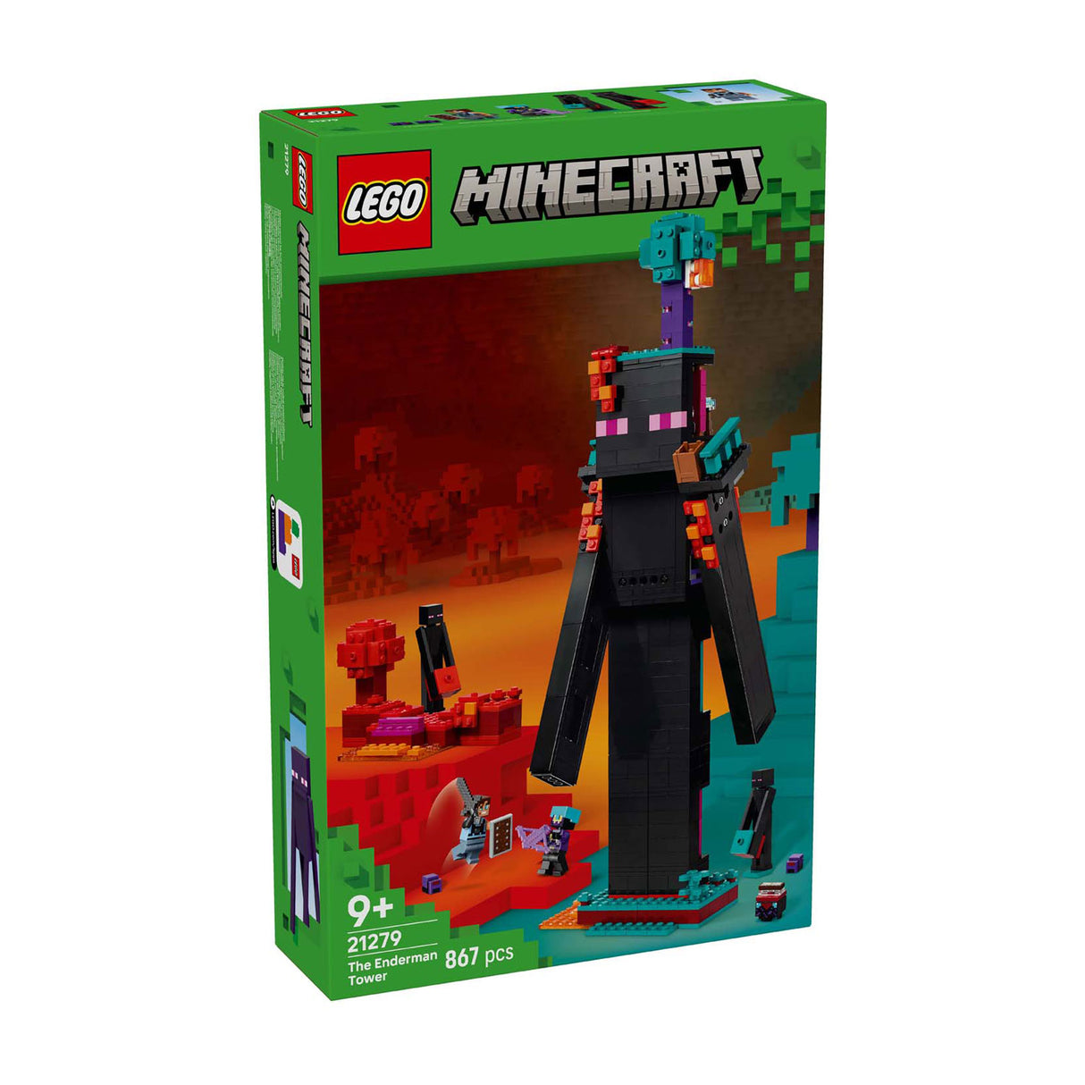 LEGO 21279 Minecraft the Enderman Tower