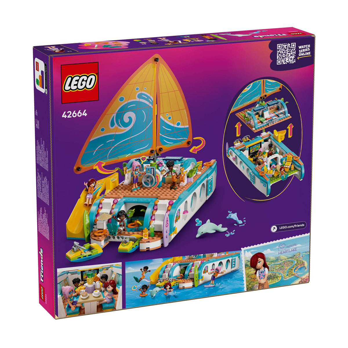 LEGO 42664 Friends adventurous boat trip