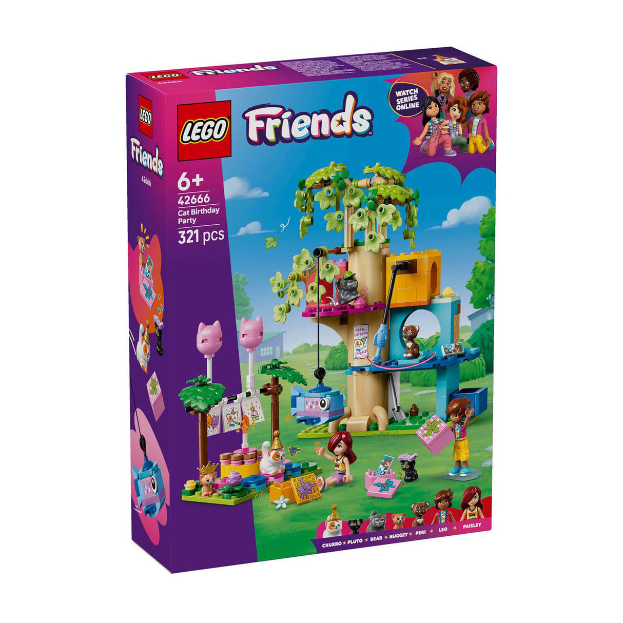 Lego 42666 Frënn Kaz Gebuertsdagsparty a Bamhaus