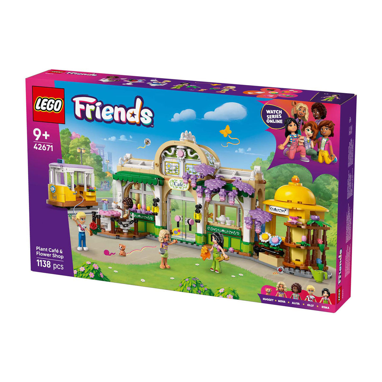 Lego Friends 42671 Pianta Caffè e Negozio di Fiori