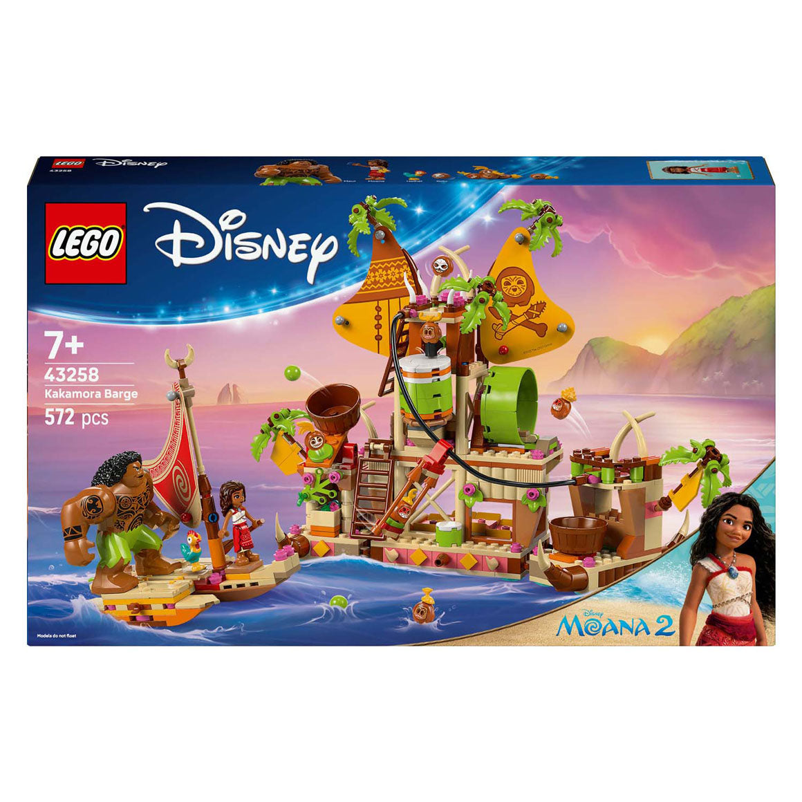 Lego disney 43258 kakamora båd