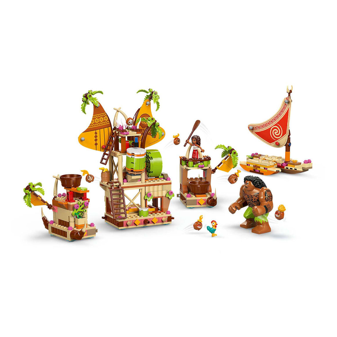 Lego disney 43258 kakamora båd
