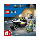 Lego city 60455 police motorcycle chase