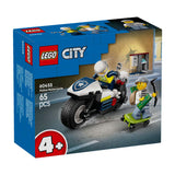Lego city 60455 police motorcycle chase